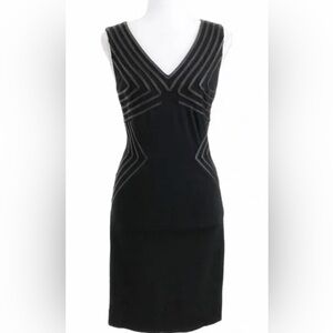 DVF Black mini Cocktail dress